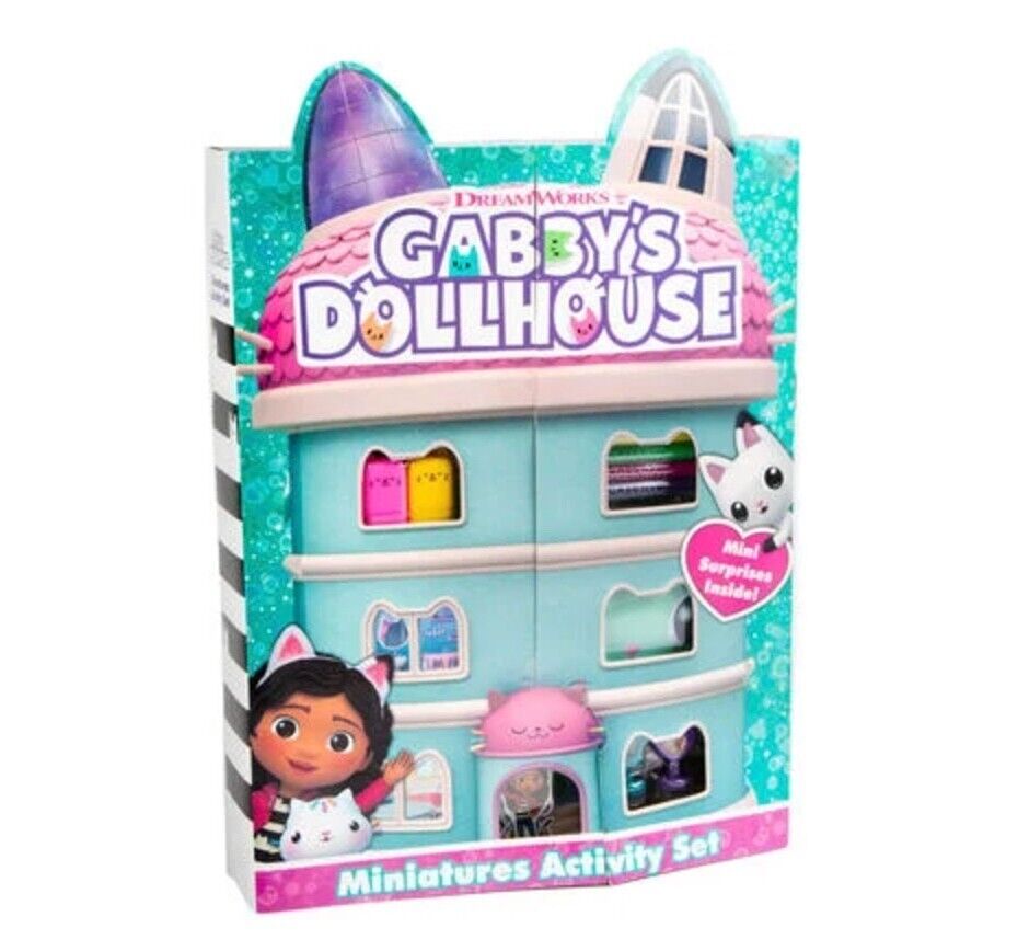 Gabby's Dollhouse Miniatures Set Activity Pack