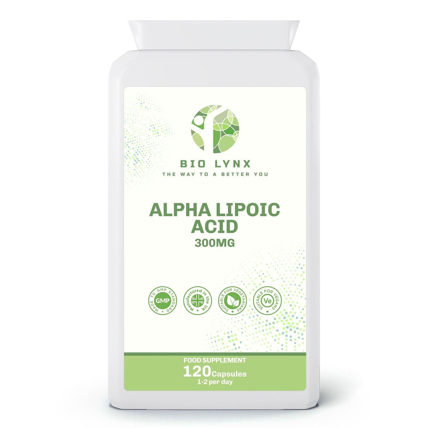 Alpha Lipoic Acid 300mg 120 Capsules