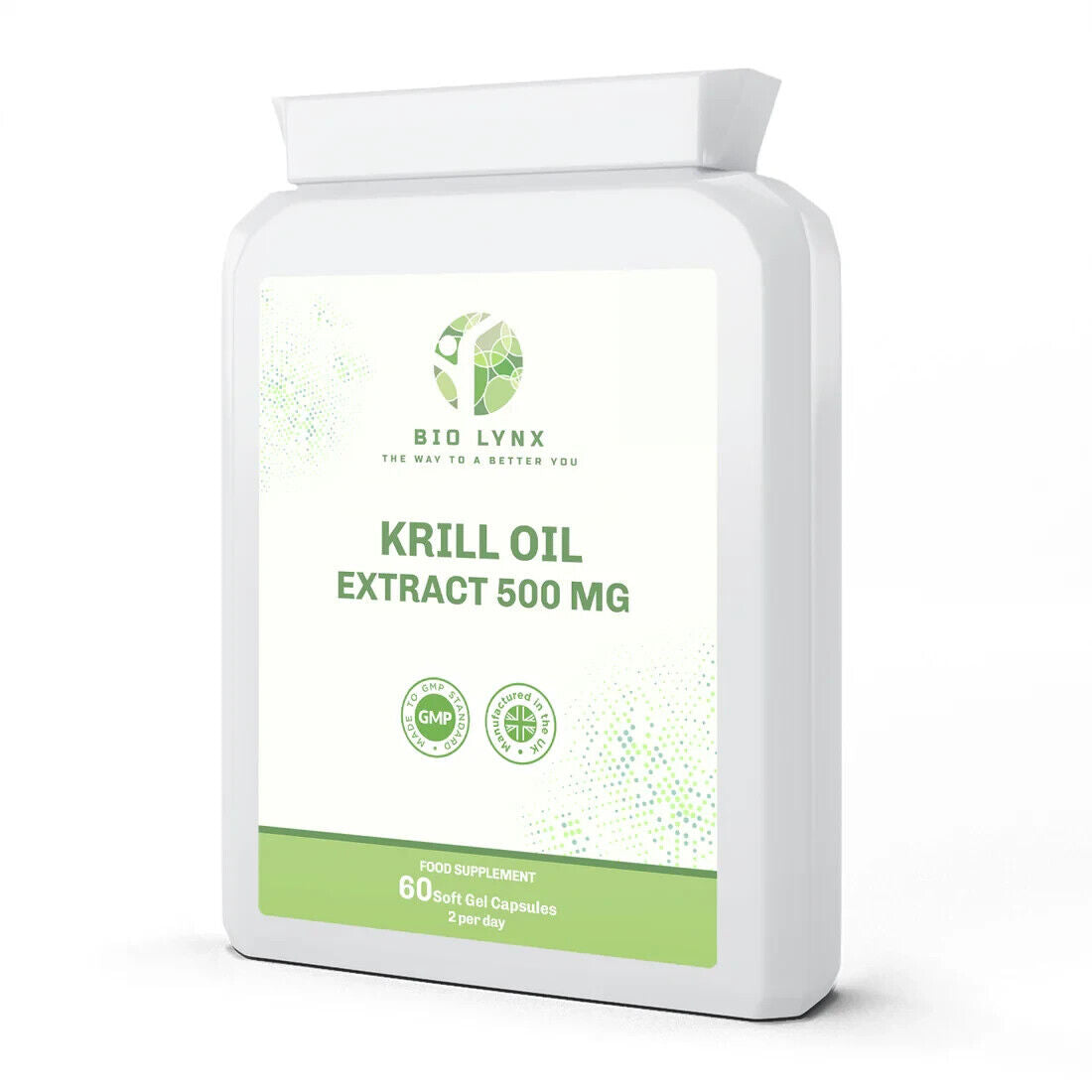 Krill Marine Collagen Supplement - 60 High Strength Capsules 1200mg