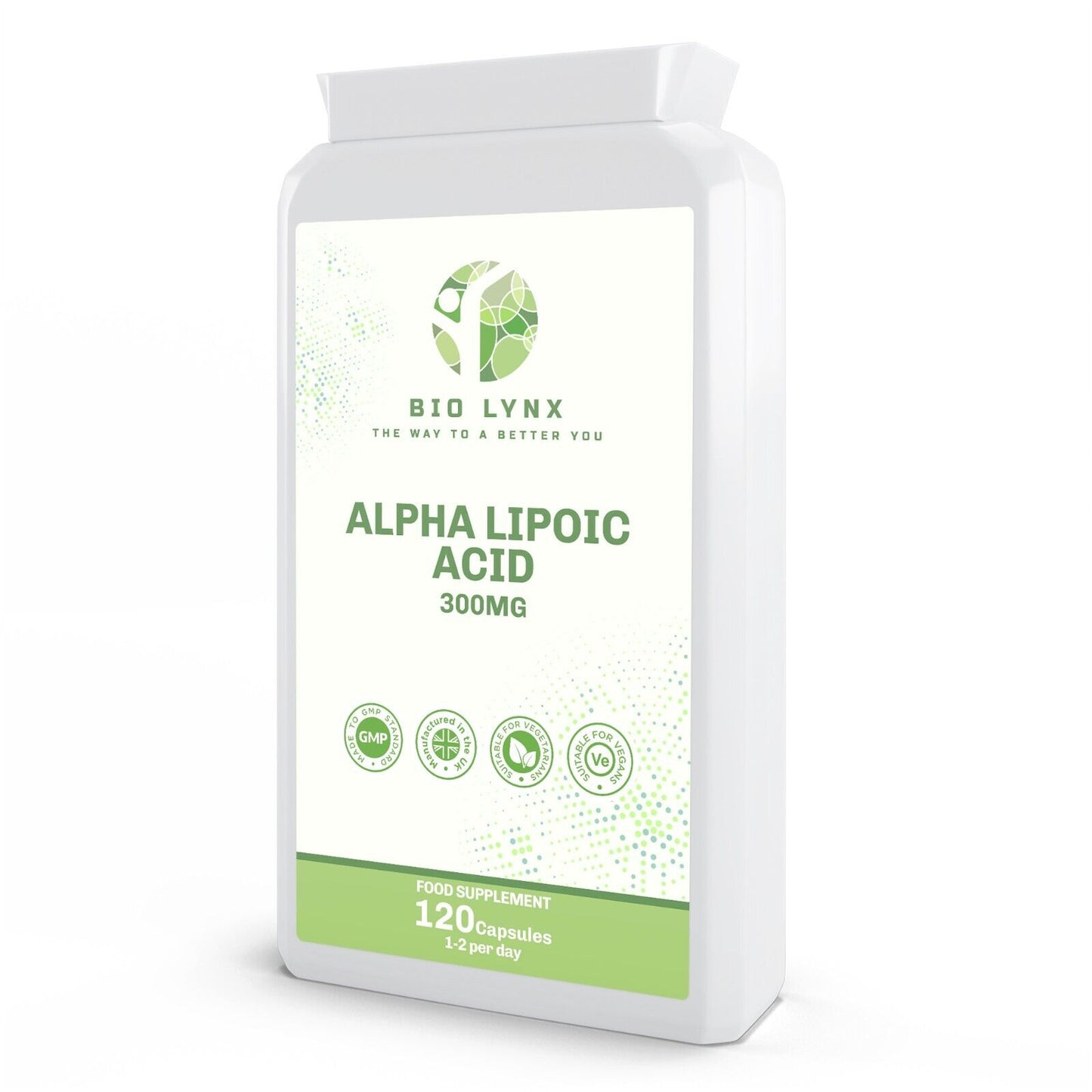 Alpha Lipoic Acid 300mg 120 Capsules