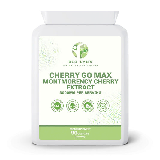 Cherry Go Max - Montmorency Cherry Extract 3000mg Per Serving - 90