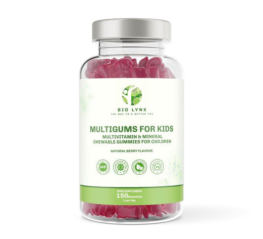 Multigums for Kids 150 Natural Berry Multivitamin & Mineral Chewable Gummies