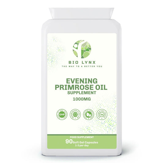 Vegan Evening Primrose Oil Capsules 1000mg - 90 Softgels