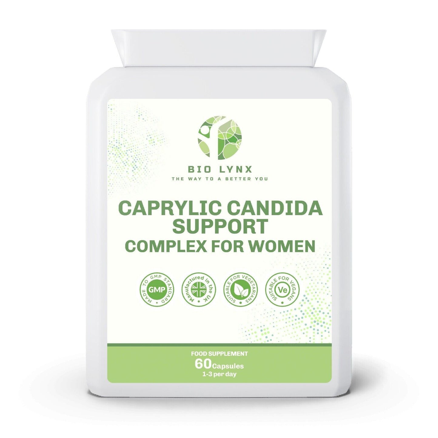 Caprylic Candida Support Complex for Women 60 Capsules